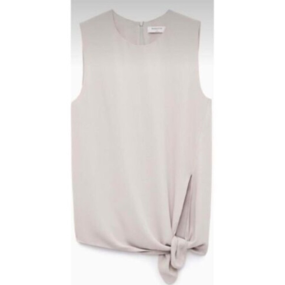 Aritzia Tops - Babaton Tie Hem Hopkins Blouse | Lilac | Size M | Contemporary Chic from Aritzia